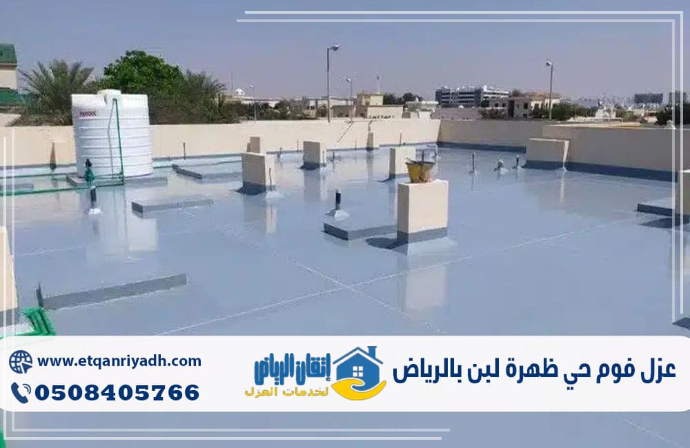 عزل فوم حي ظهرة لبن بالرياض